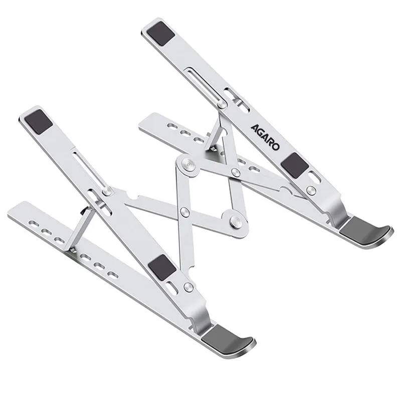 AGARO Foldable Laptop Stand, 7 Adjustable Levels — 81% off on Amazon.in