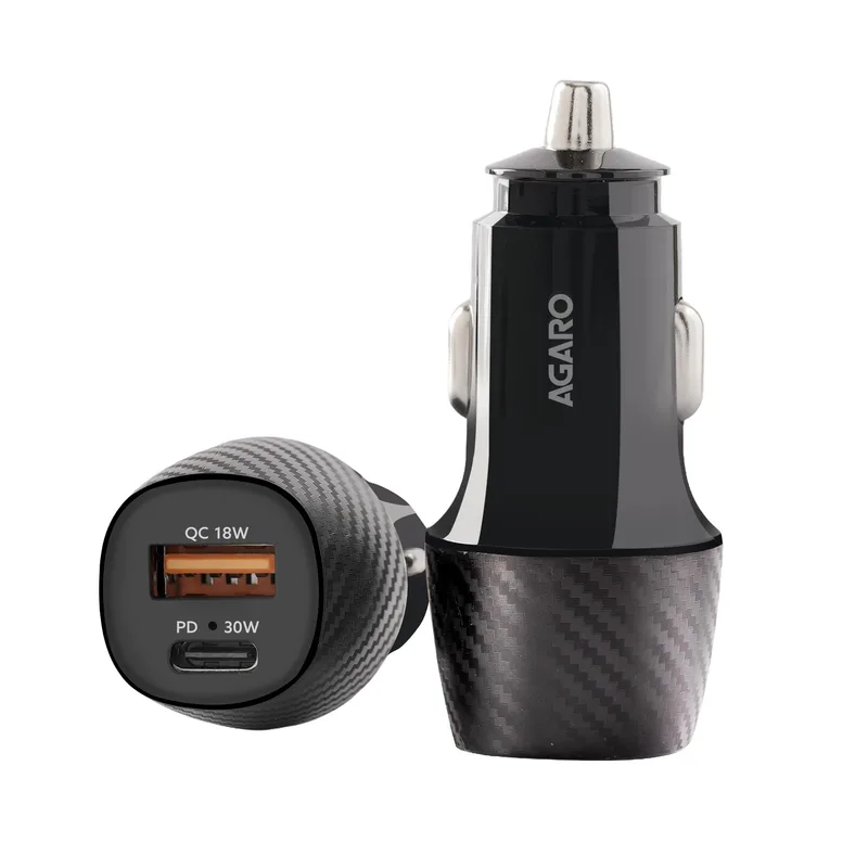 AGARO Pulse Car Charger, Dual Port with 51W Fast Car Charger — 80% off on Amazon.in