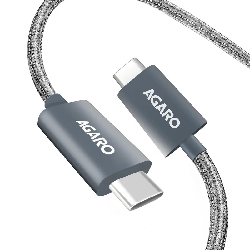 Agaro Type-C to Type C Charging Adapter Cable 1.2M, Ash — 81% off on Amazon.in