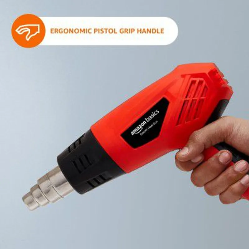 Amazon Basics 2000W Heat Gun | Dual Temperature & Airflow Control  — 81% off on Amazon.in