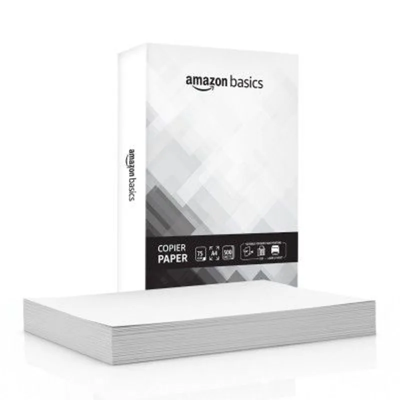 Amazon Basics A4 Copier Paper | Multipurpose Paper | 75 GSM | 500 Sheets — 74% off on Amazon.in