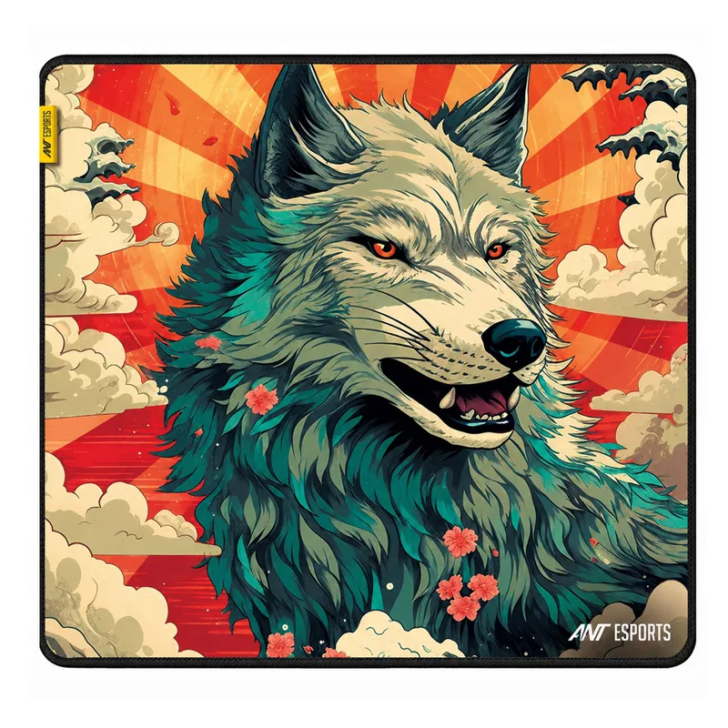 Ant Esports Wolf Mouse Pad 260X210X3mm Anti-fray Stitching, Gaming Mouse Pad  — 80% off on Amazon.in