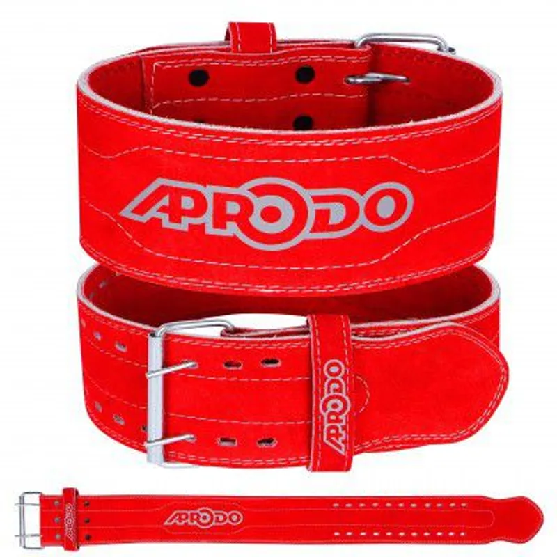 Aprodo Gym Belt for Men and Women Workout with Secure Double Prong Buckle | 8.6mm Thick — 75% off on Amazon.in