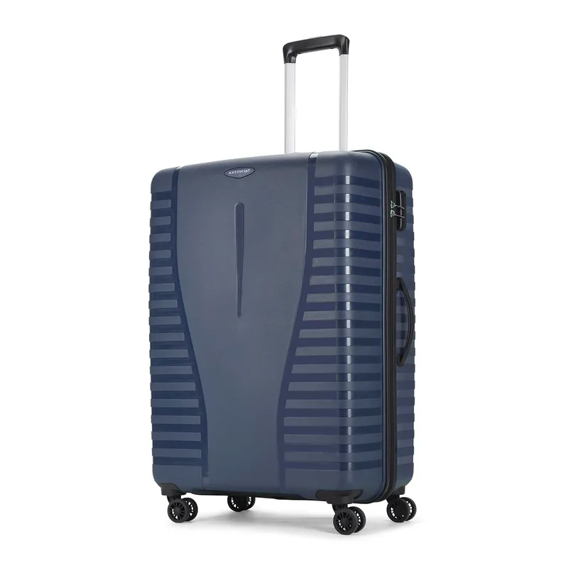 Aristocrat Airpro 8-Wheel Large Size Hard Case Trolley Bag, Poseidon Blue — 86% off on Amazon.in