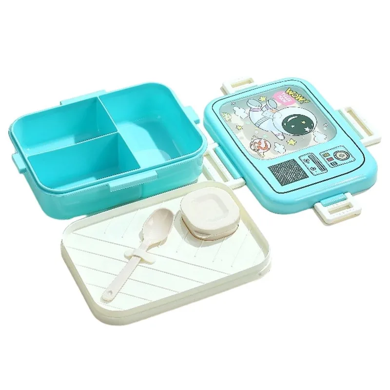 ATTRO Craze Space Theme Kids Lunch Box - 1290ml+70ml Blue — 79% off on Amazon.in