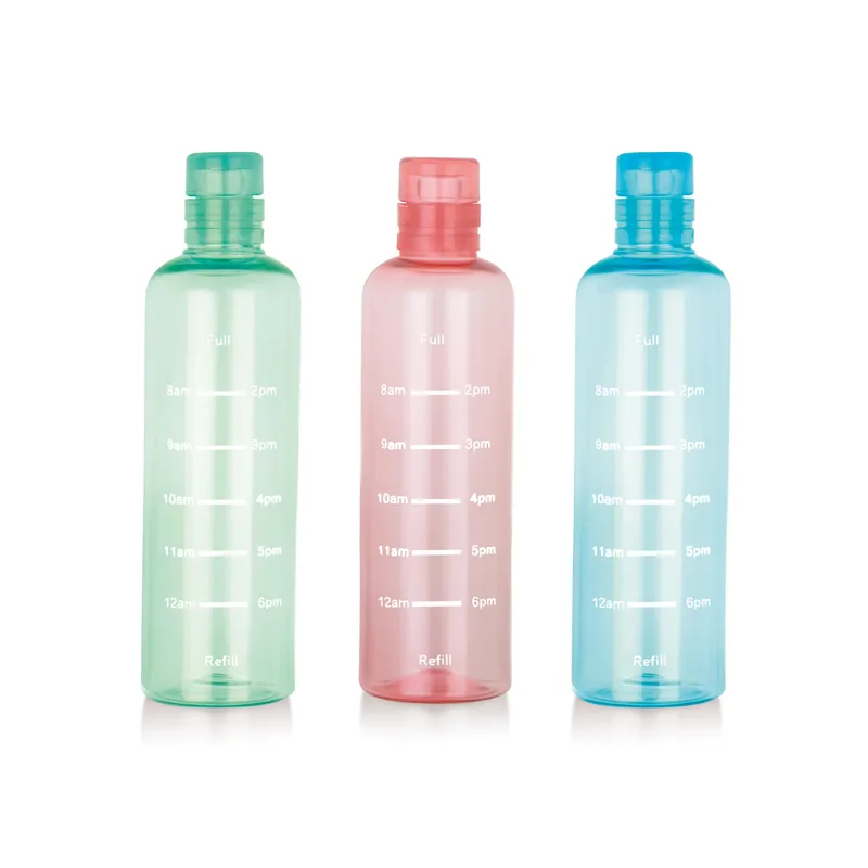 ATTRO Crystal 600ml Plastic Water Bottle BPA Free Leakproof, Set of 3- MultiColors — 66% off on Amazon.in