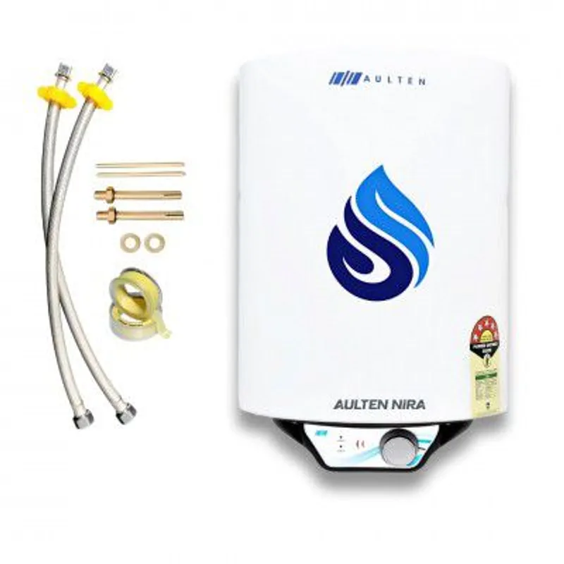 Aulten 25L 2000W Storage Water Heater (Geyser) with Glassline Tank, Copper Heating Element, 8 Bar Pressure and Triple Safety Shield — 46% off on Amazon.in