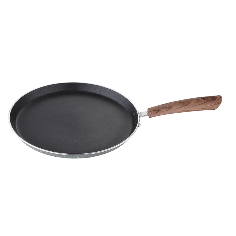 BERGNER Alpine Forged Aluminium Non-Stick Flat Tawa, 26 cm, Induction Base, Grey. — 73% off on Amazon.in