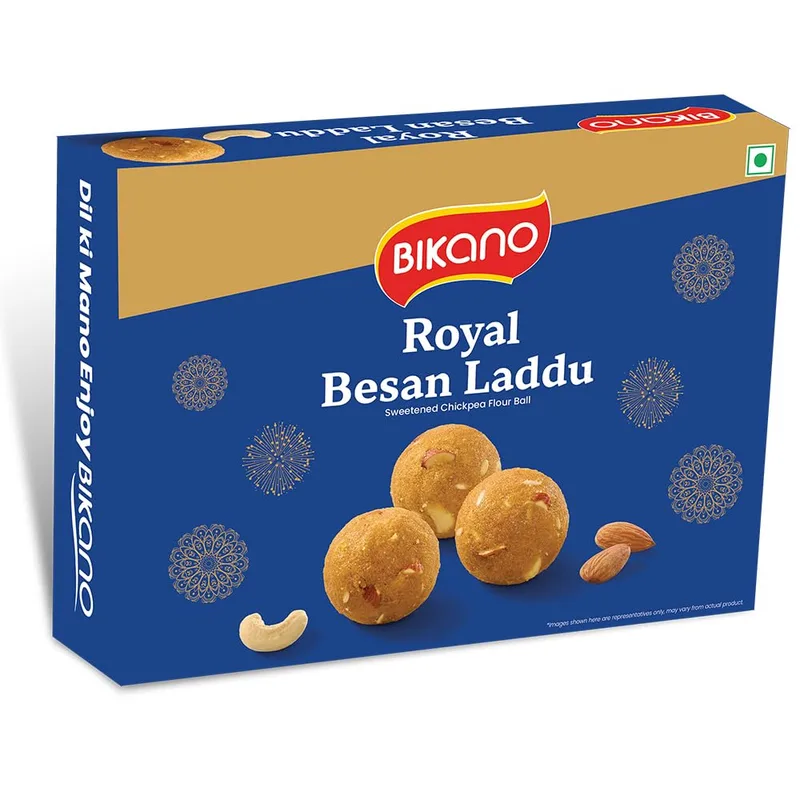 Bikano Besan Laddu Spl - 400 gram box — 50% off on Amazon.in