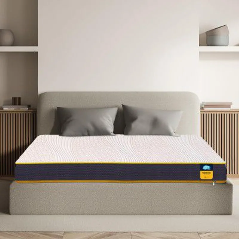 Centuary Mattresses Sleepables | 7 Years Warranty | 5-Inch Double Size Dual Comfort Hard and Soft Reversible Roll Pack High Resilience (HR) Foam Mattress (75x48x5) — 48% off on Amazon.in