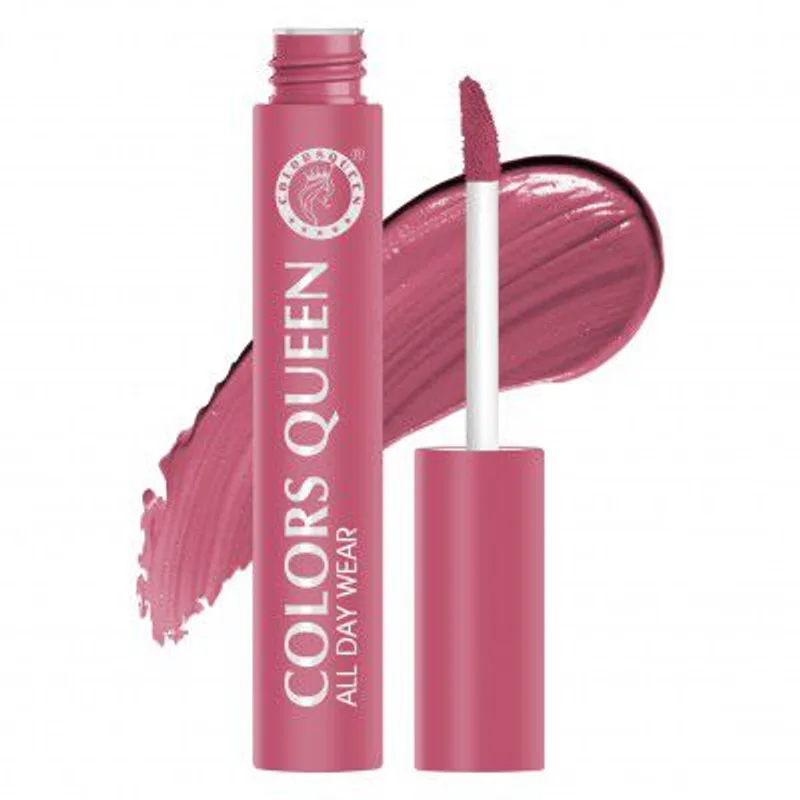 Colors Queen All Day Wear Liquid Lipstick - Ruby True, 12g  — 65% off on Amazon.in
