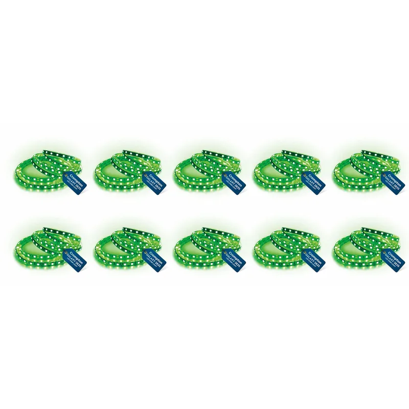 Crompton 25W LED Strip Light | 5 Meter Green Light | Roll with 300 LEDs | 22 Lumens/LED | Bright & Energy Saving | Flexible Lighting | Without Driver | Pack of 10 — 76% off on Amazon.in
