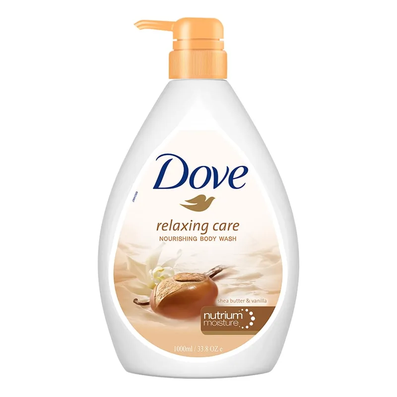 Dove Relaxing Shea Butter Body Wash with Vanilla for Soft Skin, 1L — 71% off on Amazon.in
