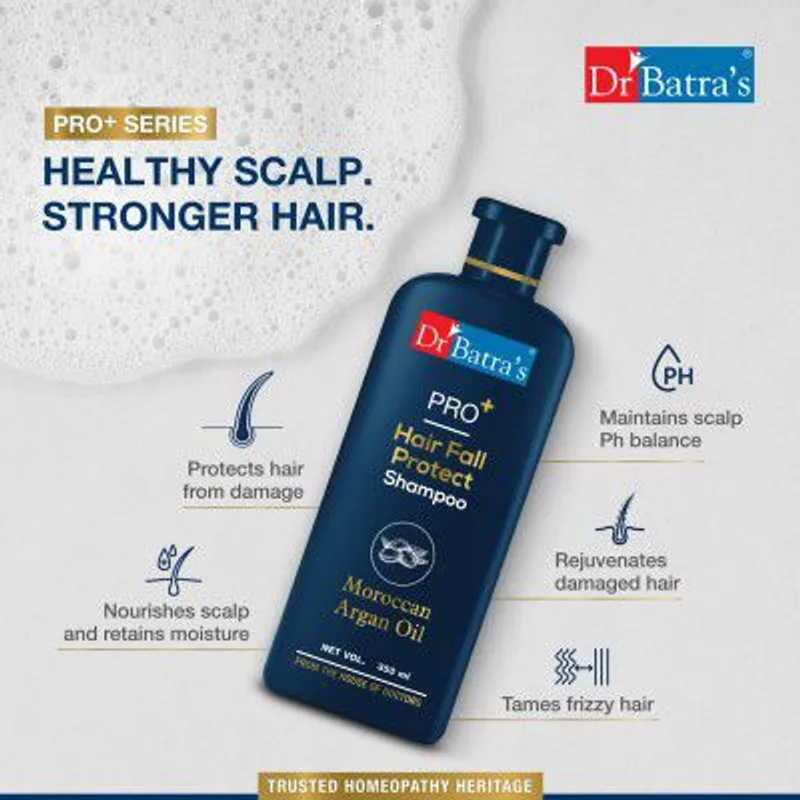 Dr Batra's PRO+ Anti Hair Fall Protect Shampoo 350 ml — 38% off on Amazon.in