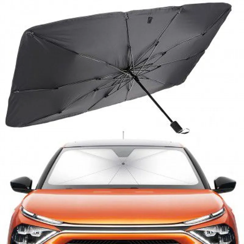 Eliane Car Sun Shade Windshield Cover - Foldable Umbrella Sun Shade — 76% off on Amazon.in