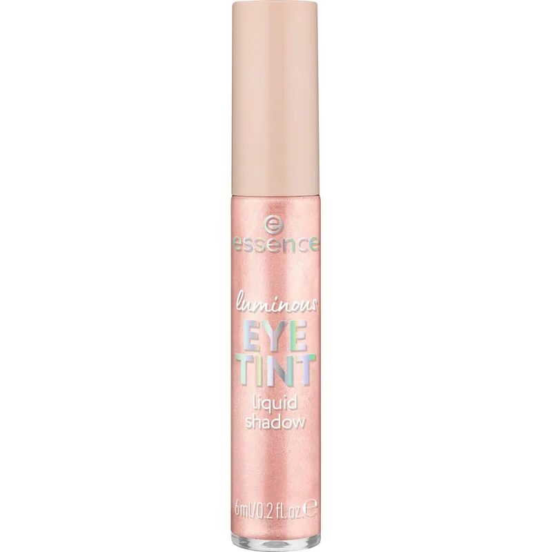 Essence luminous EYE TINT liquid shadow 01 Dazzling Rose, liquid eyeshadow, rose, luminous finish, buildable colour, easy blending, 6 ml — 66% off on Amazon.in
