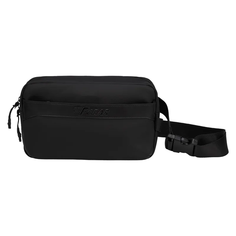 F Gear Paris Black 3L Crossbody Sling Bag  — 76% off on Amazon.in