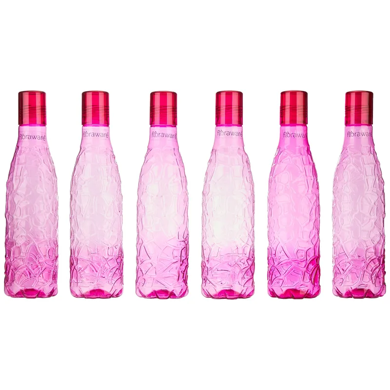 Floraware Food Grade Premium Plastic Fridge Round Water Bottle — 40% off on Amazon.in