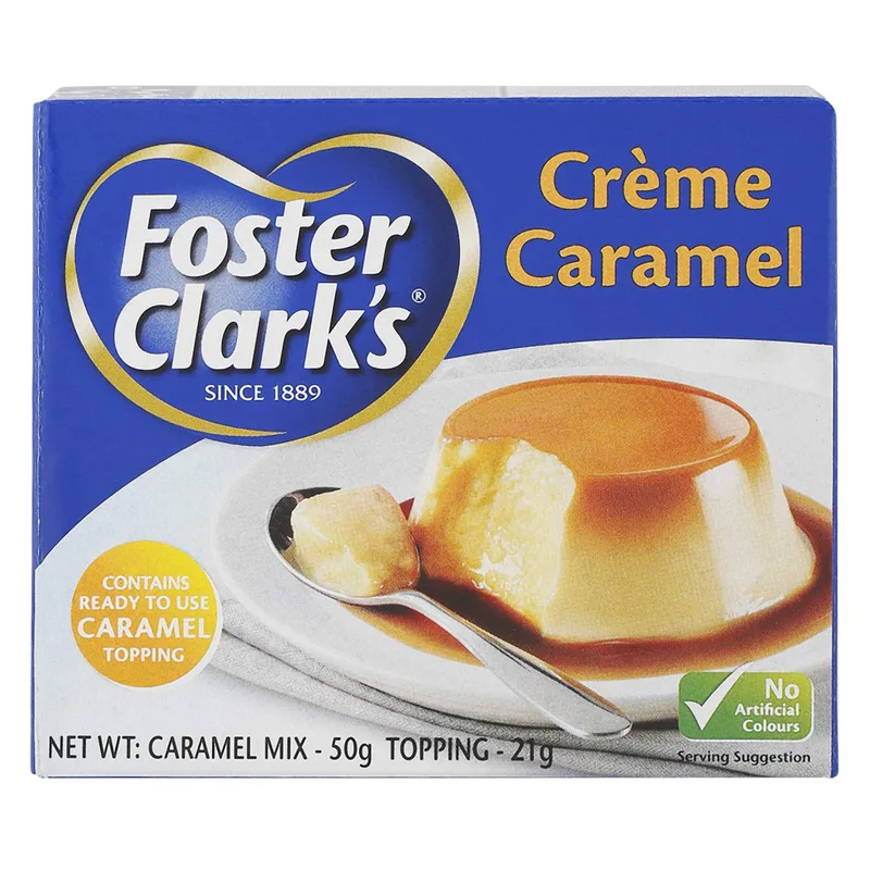 Foster Clarks Creme Caramel Mix and Topping, 71 g — 75% off on Amazon.in