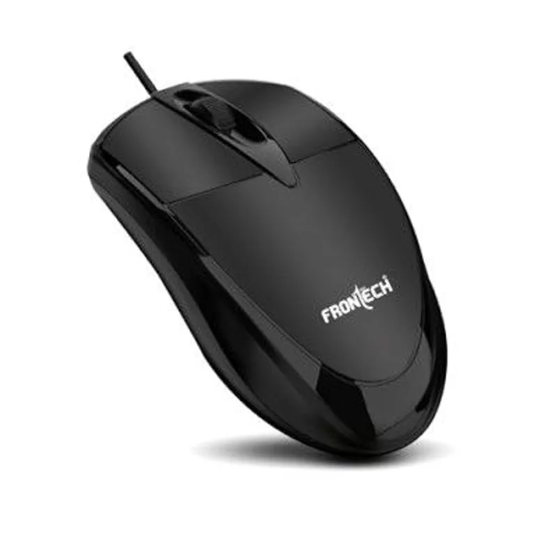 FRONTECH Power Wired USB Mouse, 3-Button, 1000 DPI Optical Sensor, Plug & Play, for Windows/Mac (MS-0047) — 63% off on Amazon.in
