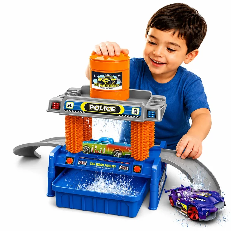 Funbizz Color Changing Car Wash Playset with Water Tank — 71% off on Amazon.in