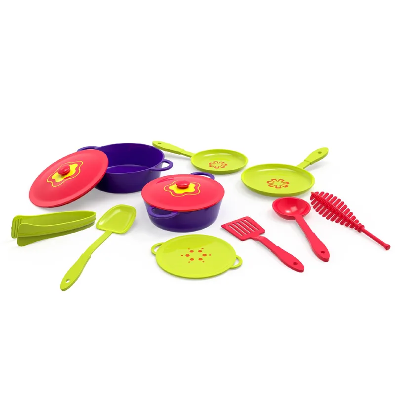 Giggles Funskool Giggles Junior Chef's Playset - Colourful Pretend and Play Cooking Set, Role Play, Toy for Kids, 3 Years and Above, Preshool Toys, 10 Piece Set, Multicolour — 79% off on Amazon.in