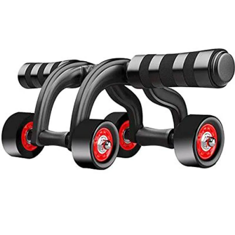 GOCART WITH G LOGO Fitness Training Equipment ABS Belly Trainer 4-Wheel Abdominal Wheel Power Ab Roller — 77% off on Amazon.in