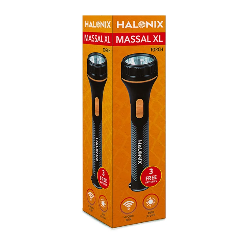 Halonix Massal XL 1W Led Torch Light | Super Bright White LED Flashlight — 46% off on Amazon.in