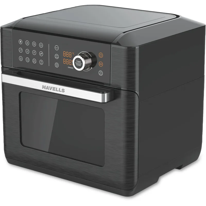 Havells Avanza Multi Function Air Fryer Oven 15L|1700W|Digital Touch Control|14 Pre-Sets|Aerocrisp Technology|Includes Skewer Set,Rotisserie Fork,Mesh,Baking Tray|2Yr Door Step Warranty by Havells — 22% off on Amazon.in