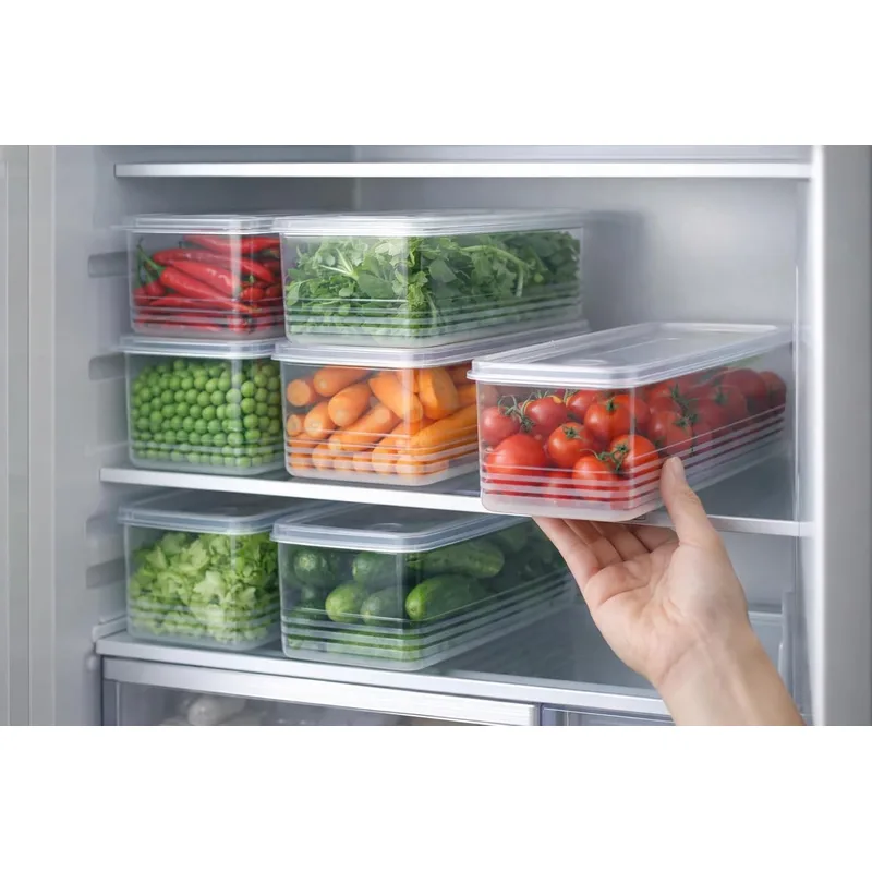 HomeWiz Fridge Storage Containers 1700ml x6 | Air Tight Storage Container Set — 81% off on Amazon.in