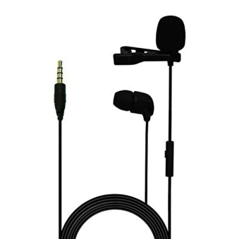 JBL Commercial CSLM30 Auxiliary Omnidirectional Lavalier Microphone with Earphone for Calls, Conferences and Monitoring — 80% off on Amazon.in