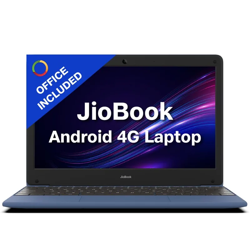 JioBook 11 Android 4G Laptop (Mediatek 8788 Octa-core 2 GHz/ARM Laptop/ 4 GB LPDDR4/ 64 GB eMMC/JioOS ) — 60% off on Amazon.in