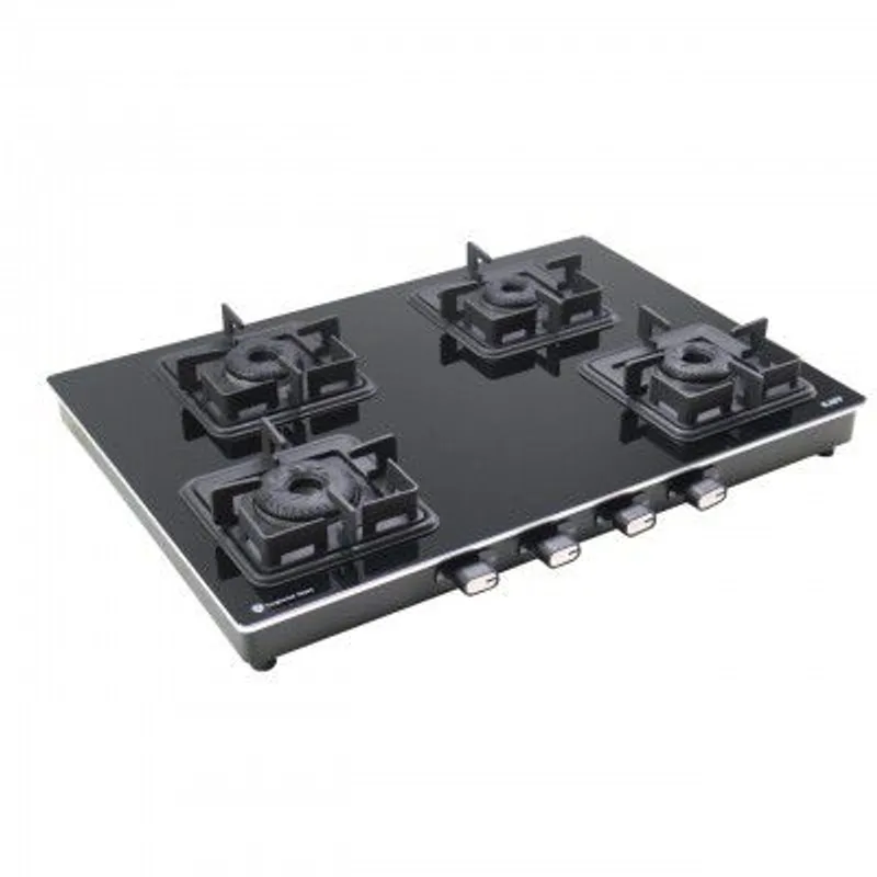 KAFF Cooktop 4 Burners 69 CM, Black Coated Brass Burners With Auto Electric Ignition | CTQ694BAI — 35% off on Amazon.in