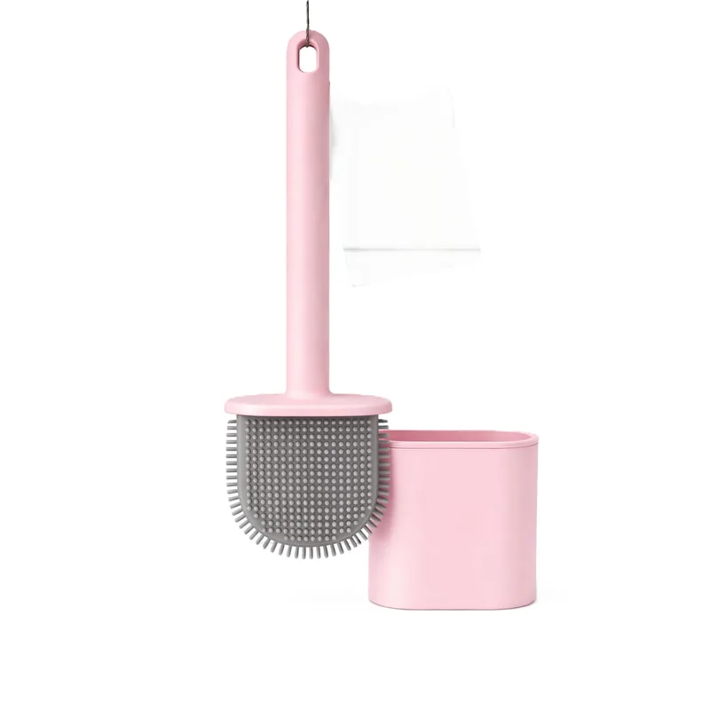 Kasiva Silicone Toilet Cleaning Brush Bathroom Cleaning Accessories Toilet Brush  — 70% off on Amazon.in