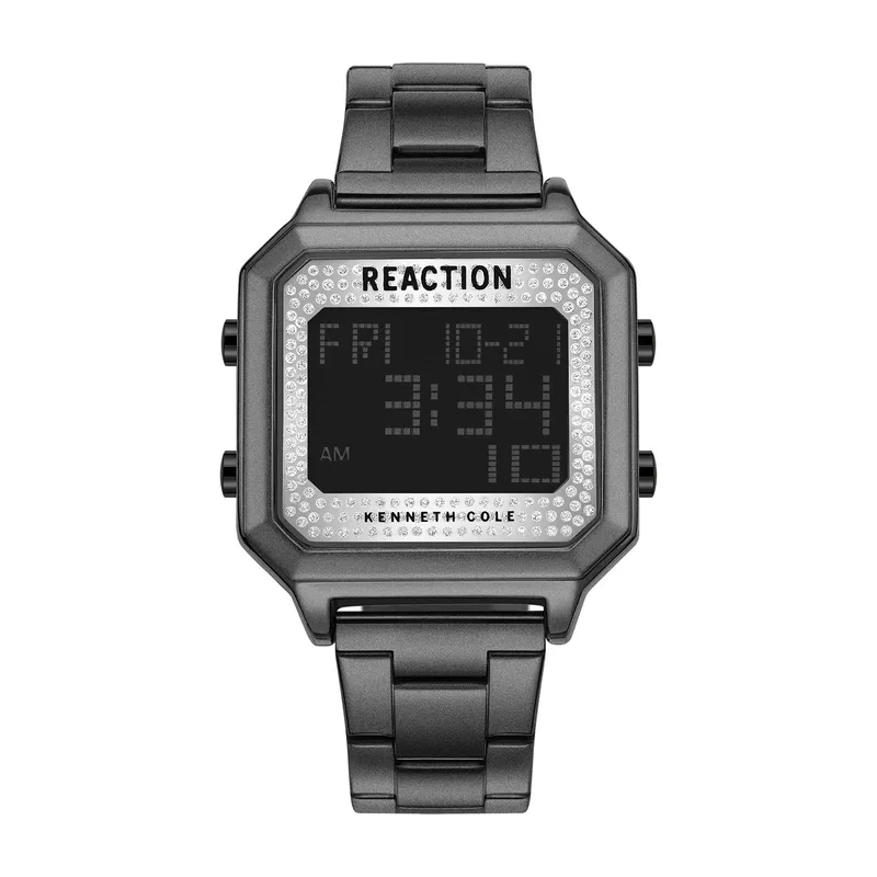 Kenneth Cole Reaction Digital White Dial Women's Watch-KRWGJ9008003 — 75% off on Amazon.in