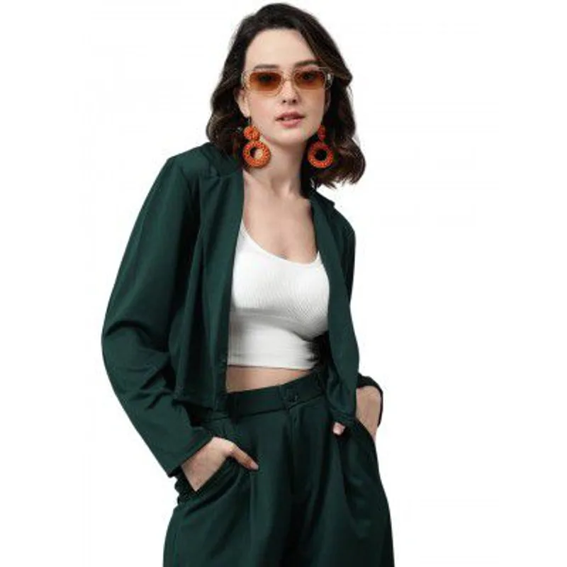 KOTTY Women's Solid Single Breasted Casual Blazer — 87% off on Amazon.in