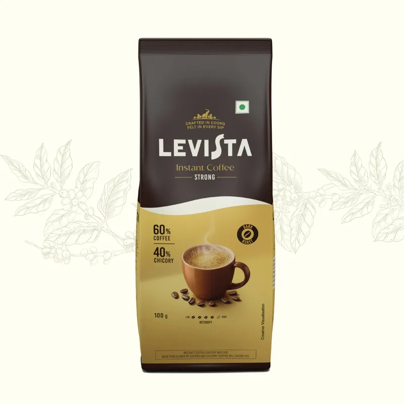 Levista Strong Instant Coffee (100 Gram Pouch) — 69% off on Amazon.in