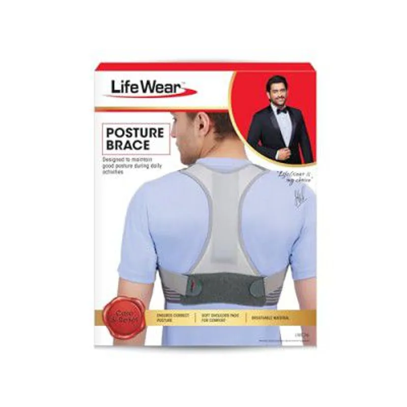 Life Wear Posture Brace, Shoulder and Back Support Belt — 79% off on Amazon.in