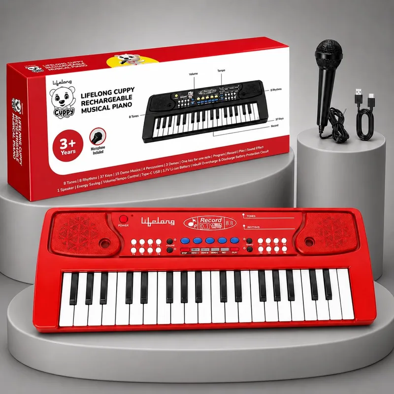 Lifelong Wireless Rechargeable Piano Keyboard for Baby & Kids (LLCKMP02) — 77% off on Amazon.in