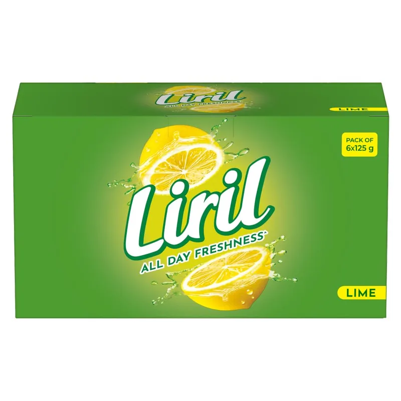 Liril Lime Soap, 125g (Pack of 6) — 45% off on Amazon.in