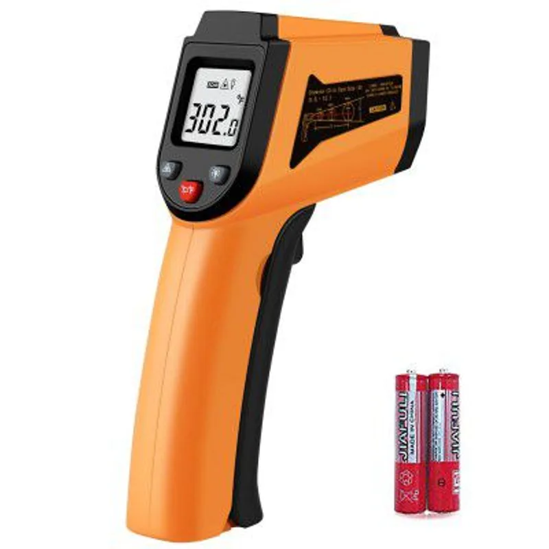 Longhuateng ChengBangDa Laser Infrared Thermometer Non-Contact Digital Temperature Gun — 58% off on Amazon.in