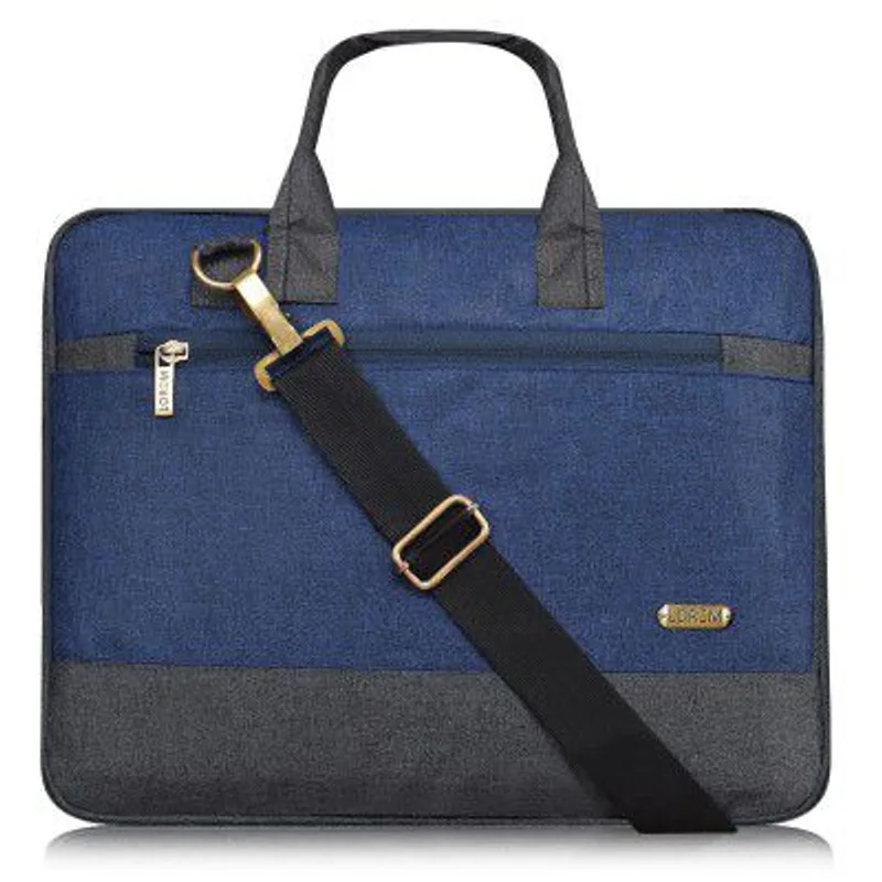 LOREM Unisex Multicolor Linen Textured Synthetic Laptop Bag,MC-BG34 — 89% off on Amazon.in