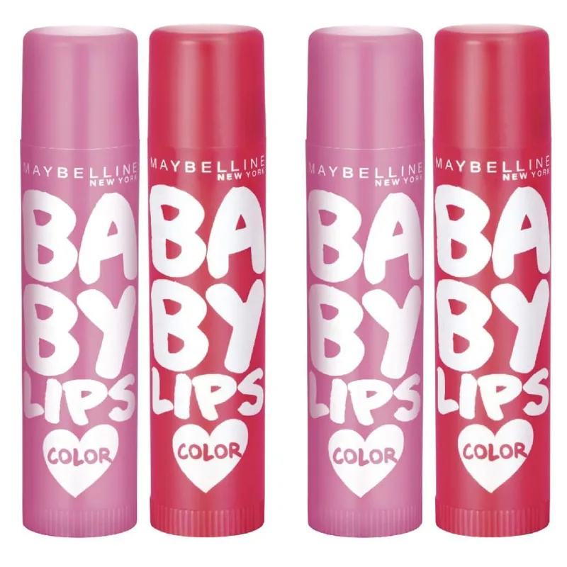 Maybelline New York Lip Balm, With SPF, Moisturises and Protects from the Sun,(Pack of 4), 8g — 74% off on Amazon.in