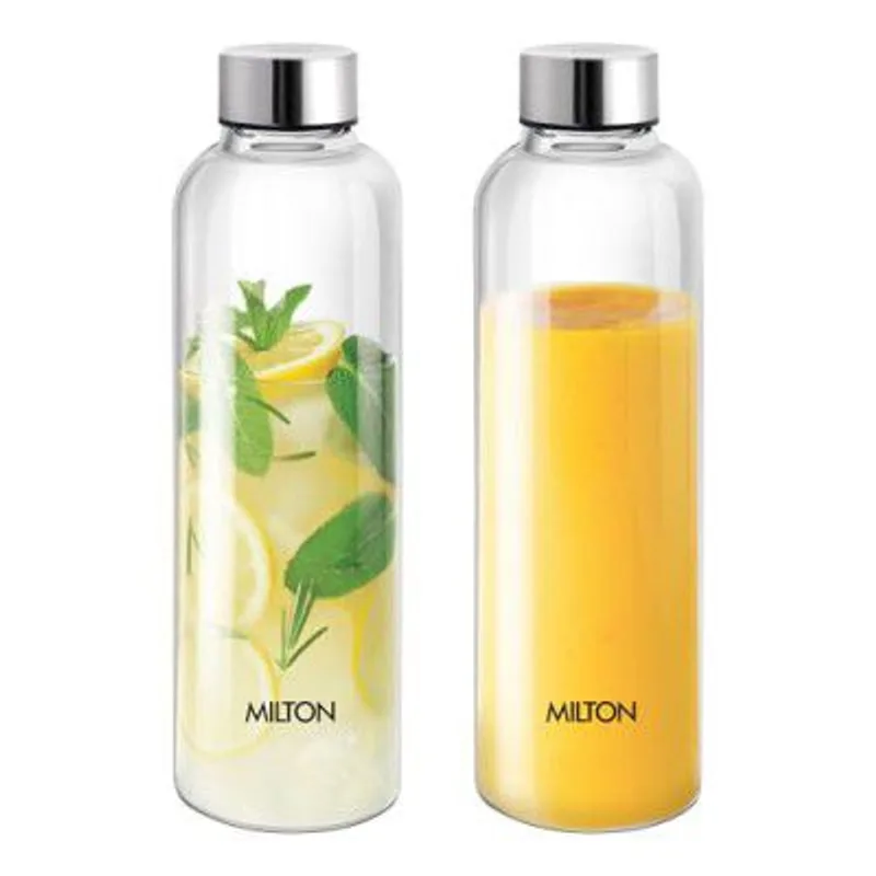 MILTON Costa 1000 Pet Water Bottle Set of 2, 1 Litre Each — 58% off on Amazon.in