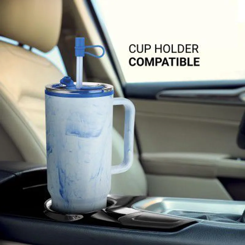 MILTON Puris 1200 Plastic Water Tumbler | 2-in1 Lid Sip or Gulp, 1200 ml, Coffee Brown — 35% off on Amazon.in