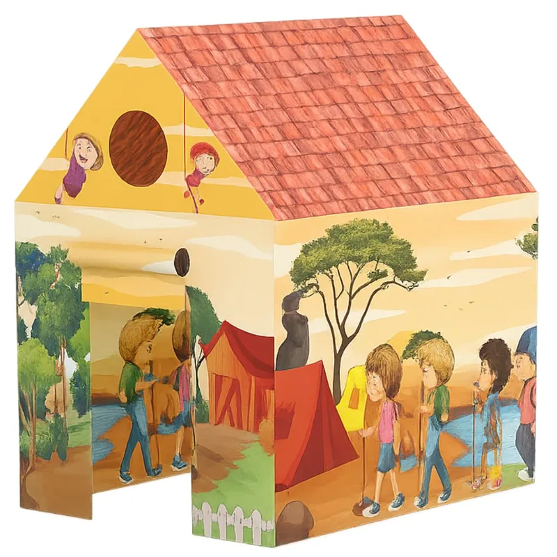 MiniExplorer Jungle Trip Themed Play Tent House for Kids Toys for 2 3 5 6 to 8 Years Old Girls Boys|Water Repellent Big Size — 80% off on Amazon.in