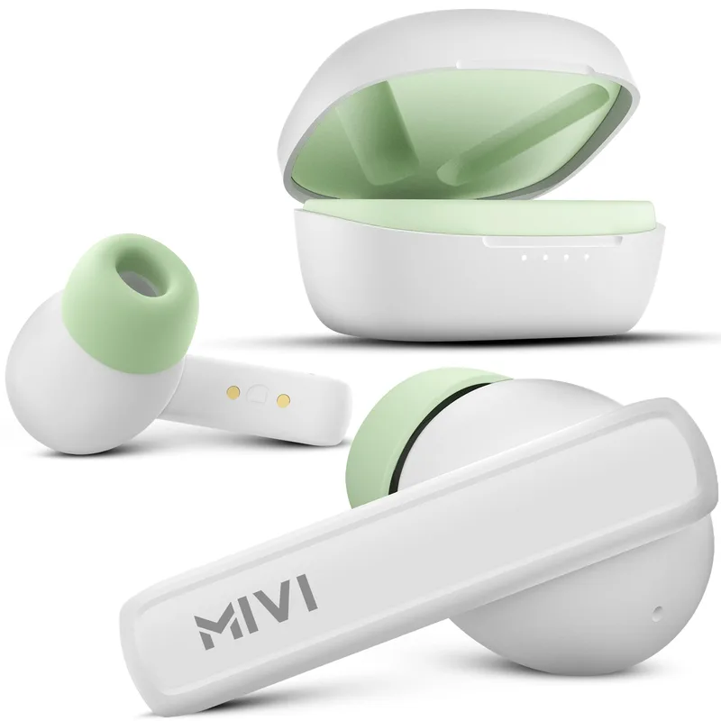 Mivi DuoPods Sync in Ear Earbuds | 60H Playtime Bluetooth Earphones Wireless — 77% off on Amazon.in