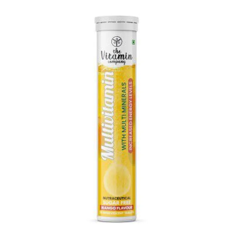 Multivitamin with Multi Minerals I Increased Energy Levels, 20 Effervescent Tablets, Mango Flavour | Daily Vitamin Drink | Fast Up Energy — 70% off on Amazon.in