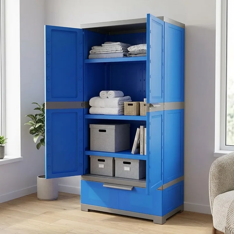 Nilkamal Freedom FMDR1BE Plastic Cabinet for Storage — 64% off on Amazon.in