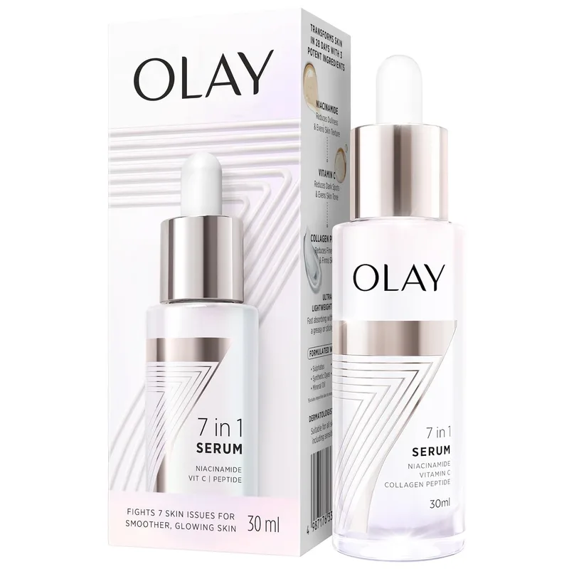 Olay 7in1 Ultra-light Face Serum | 30ml — 83% off on Amazon.in